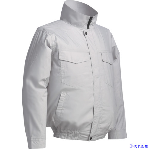 ■リンクサス COOLING BLASTノーマル服地 シルバーグレー M LX6700WSM(2321389)