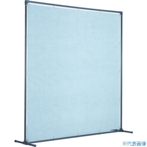■TRUSCO 火花用衝立 単体型 2000XH2000 固定足タイプ YK2020(2428571)|セミプロDIY店ファースト