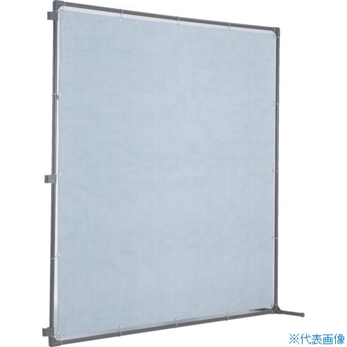 ■TRUSCO 火花用衝立 接続型 2000XH2000 固定足タイプ YKS2020(2428598)｜セミプロＤＩＹ店ファースト 32,390円
