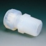 ■フロンケミカル PFAメイル・コネクター(ソロバン型シール)SFH3/4-R3/4 NR1062052(2440489)[送料別途お見積り][法人限定][掲外取寄]