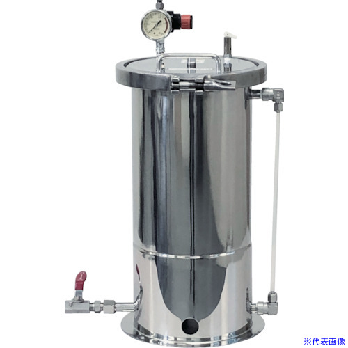 ■ユニコントロールズ ステンレス加圧容器 容量10L TB10NTSK(2456497)[法人限定][直送元]｜セミプロＤＩＹ店ファースト