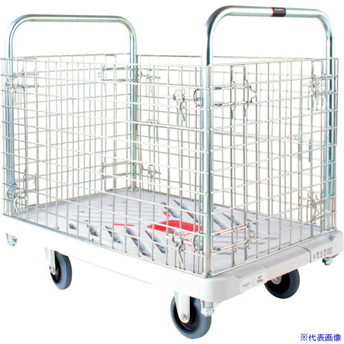 ■ダンディ ダンディXシリーズ タイプXA カゴ台車 抗ウイルスハンドル仕様 W935×D605 XABWAC(2493084)[送料別途お見積り][法人限定][外直送]