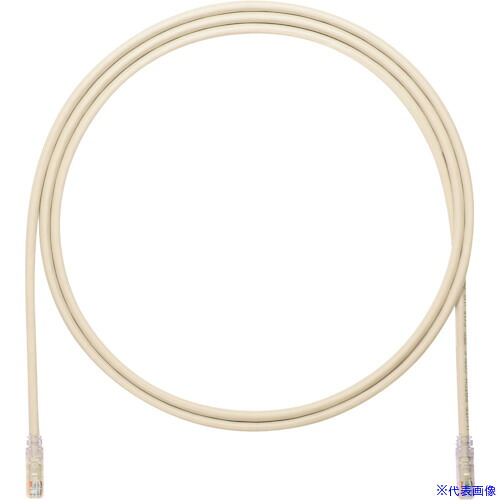 ■PANDUIT カテゴリ6A UTPパッチコード 24AWG単線 ケーブル径:Φ6.4mm 4m グレー UTP6AX4MGY UTP6AX4MGY(2493906)×10[送料別途お見積り][法人限定][掲外取寄]