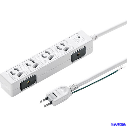 ■SANWA 雷ガードタップ TAPSPWMG345(2499846)[法人限定][外直送元]