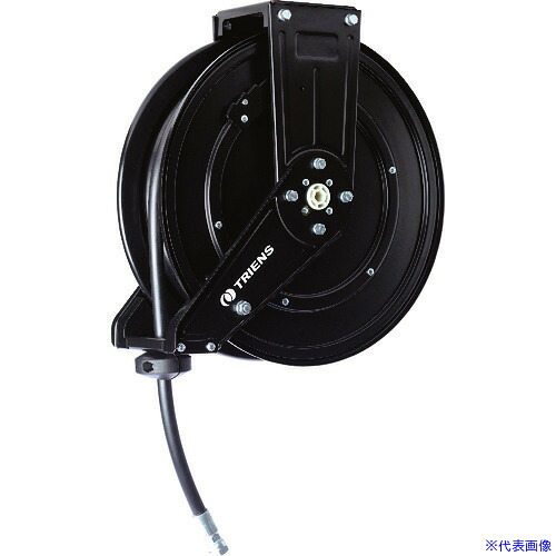 ■TRIENS スチール製 オイル用高圧リール 3/8×10m MMO310A(2500261)[法人限定][外直送元]