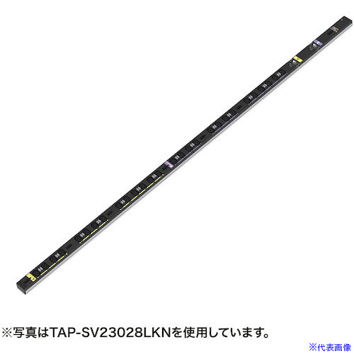 ■SANWA 19インチサーバーラック用コンセント 200V(30A) 抜け防止ロック機能付き TAPSV23016LKN(2503029)[送料別途お見積り][法人限定][外直送]｜セミプロＤＩＹ店ファースト