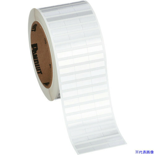 ■PANDUIT 熱転写プリンタ用コンポーネントラベル ポリエステル シルバー サイズ50.8mmx25.4mm 2500枚 C200X100YMT C200X100YMT(2515897)[送料別途お見積り][法人限定][掲外取寄]｜セミプロＤＩＹ店ファースト