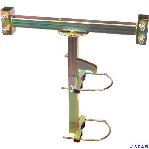 ■123 サインホルダー ガードレール支柱φ140用550巾 SBH2N550(2516183)[送料別途お見積り][法人限定][外直送]