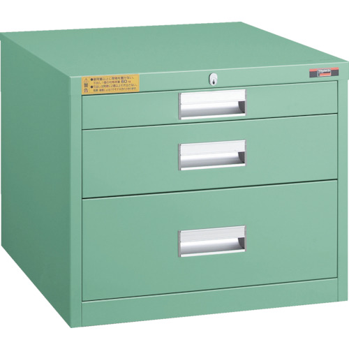 ■TRUSCO LVE型キャビネット 500X550XH420 引出3段 LVE422(2523795)[法人限定][直送元]｜セミプロＤＩＹ店ファースト