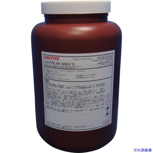 ■ロックタイト 光硬化型接着剤 紫外線硬化型 AA325UV 1L 325UV1LT(2534466)[送料別途お見積り][法人限定][掲外取寄]