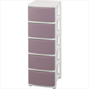 ■IRIS 284275 スリムチェスト CLNー325 ピンク/ホワイト CLN325PW(2536212)[法人限定][外直送元]