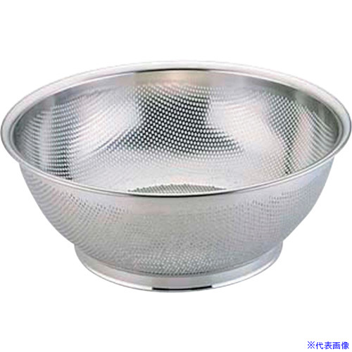 ■TKG エコクリーン 18&minus;8パンチング浅型ざる 50cm UK AEK1507(2548866)[送料別途お見積り][法人限定][掲外取寄]｜セミプロＤＩＹ店ファースト