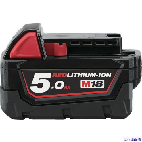 ■milwaukee M18 5.0AH バッテリー M18B5JP(2553694)