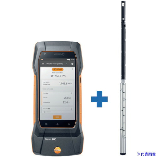 ■TESTO testo400 + 熱線式風速プローブ TD2040007(2554489)[法人限定][直送元]｜セミプロＤＩＹ店ファースト