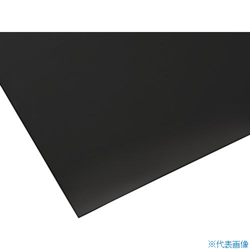 ■コンドル 導電ラバーシート 2mm厚 ブラック F18412B(2559191)[送料別途お見積り][法人限定][外直送]