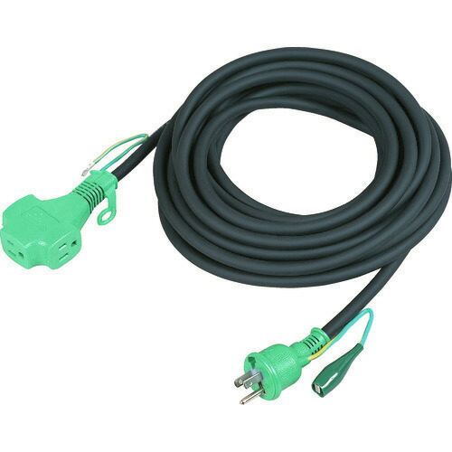 ■TRUSCO トリプルポッキン極太ソフト電線 黒 TTP10E(BK)(2562529)