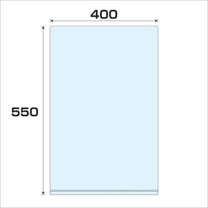 ■グリーンクロス ポリプロピレン袋(PP)厚み0.03 500枚 幅400x長さ550mm 6300007975(2566267)[送料別途お見積り][法人限定][外直送]