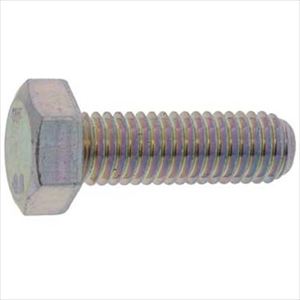 ■SUNCO 三価ホワイト 六角ボルト 全ネジ 左ネジ 5×25 (500本入) B00000080050025003(2590966)[送料別途見積り][法人・事業所限定][掲外取寄]