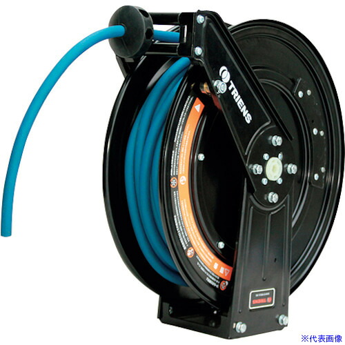 ■TRIENS スチール製 酸素ホースリール 3/8&times;20m MMWS320A(2607567)[法人・事業所限定][直送元]｜セミプロＤＩＹ店ファースト