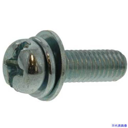 ■SUNCO 組込みねじ (+-)ナベP＝3(SUS(ステンレス)・生地(または標準)) M3×6(2000本入) 100202030030006000(2608771)[送料別途お見積り][法人限定][掲外取寄] 7,153円