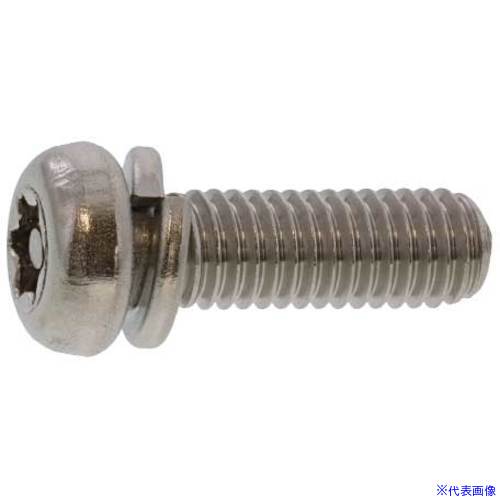 ■SUNCO 組込みねじ TRXタンパー ナベP＝2 SUS(ステンレス)・生地(または標準) M4×10(1000本入) 1002T1020040010000(2610202)[送料別途お見積り][法人限定][掲外取寄]