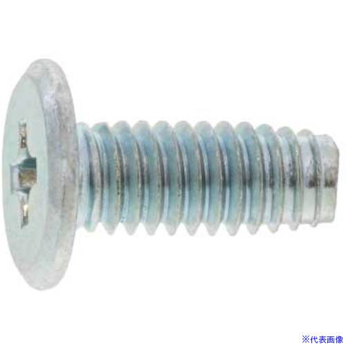 ■SUNCO 三価ホワイト (+)スリムヘッド Sタイプ 4×10 (1000本入) 30000A300040010003(2623909)[送料別途お見積り][法人限定][掲外取寄]