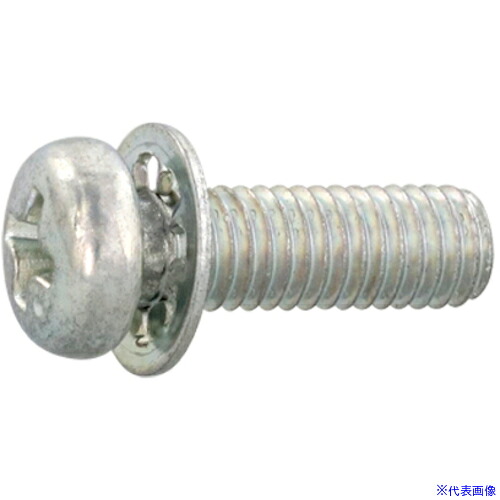 ■SUNCO 組込みねじ (+)ナベLI＝2(鉄(または標準)・三価ブラック) M3&times;15(1800本入) 100000320030015004(2624452)[送料別途お見積り][法人限定][掲外取寄]｜セミプロＤＩＹ店ファースト