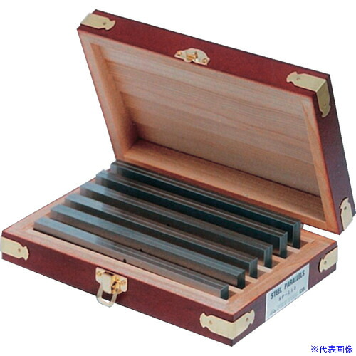 ■フジ 精密スチールパラレル 厚6.8 高20~28 長120mm 5組セット NSP102(2647044)|セミプロDIY店ファースト