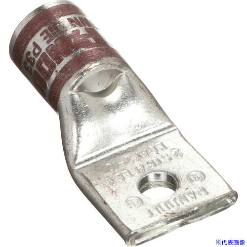■PANDUIT 銅製圧縮端子 1穴 電線サイズ AWG2 取付穴サイズ 69mm LCAX2－14－E LCAX214E(2670124)[送料別途お見積り][法人限定][掲外取寄]