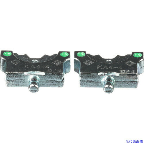 ■PANDUIT KA4シリーズ圧縮ダイ アルミ製圧縮端子及びスプライス用 6角形 4トン 適用電線サイズ AWG4 KA4－4 KA44(2676442)[送料別途お見積り][法人限定][掲外取寄]