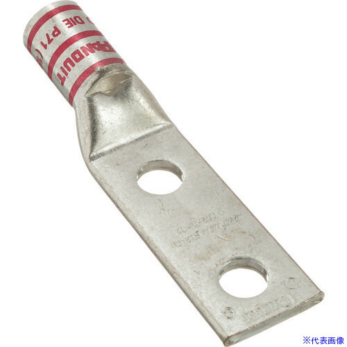 ■PANDUIT 銅製圧縮端子 2穴 電線サイズ 350 kcmil 取付穴サイズ 12.7mm 取付穴間隔 44.5mm LCD350－12－X LCD35012X(2678015)[送料別途お見積り][法人限定][掲外取寄]