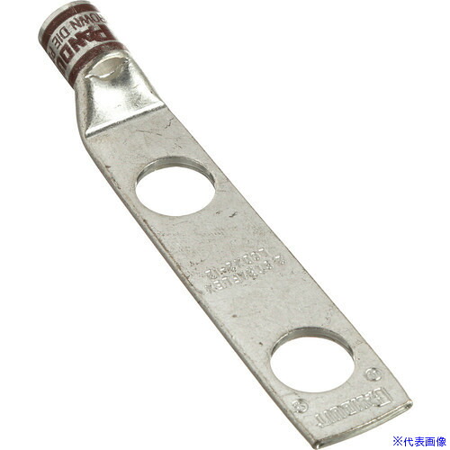 ■PANDUIT 銅製圧縮端子 2穴 電線サイズ 450 kcmil 取付穴サイズ 9.5mm 取付穴間隔 25.4mm LCDX450&minus;38D&minus;6 LCDX45038D6(2678092)[送料別途お見積り][法人限定][掲外取寄]｜セミプロＤＩＹ店ファースト