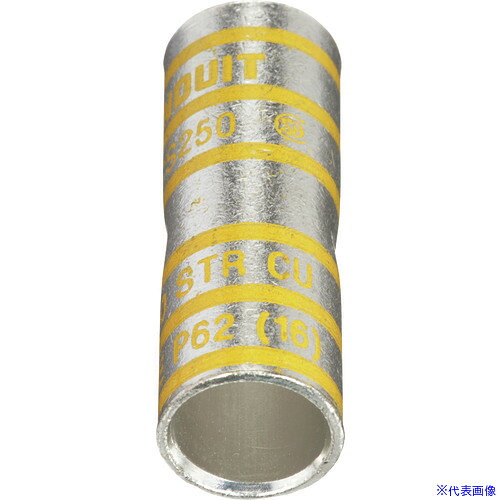 ■PANDUIT 銅製バットスプライス 標準バレル 電線サイズ250kcmil SCS250&minus;X SCS250X(2688975)&times;2[送料別途お見積り][法人限定][掲外取寄]｜セミプロＤＩＹ店ファースト