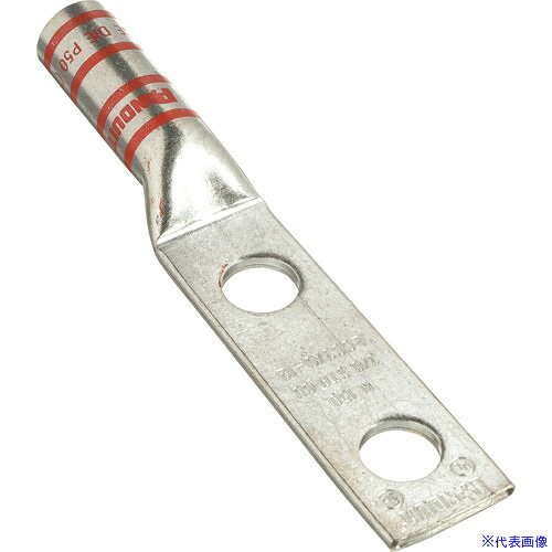 ■PANDUIT 銅製圧縮端子 2穴 電線サイズ AWG3/0 取付穴サイズ 135mm 取付穴間隔 445mm LCC3/0&minus;12&minus;X LCC3012X(2689551)&times;2[送料別途お見積り][法人限定][掲外取寄]｜セミプロＤＩＹ店ファースト