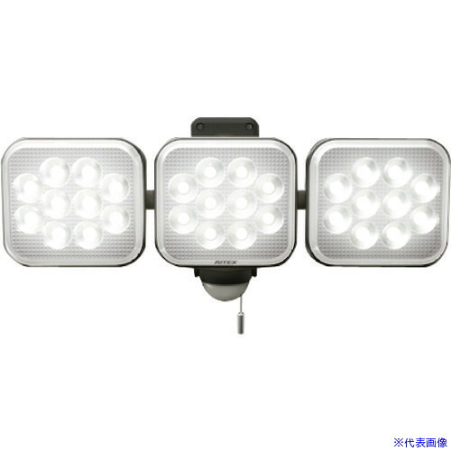 ■RITEX 14W3灯フリーアーム式LEDセンサーライト LEDAC3042(2709713)｜セミプロＤＩＹ店ファースト