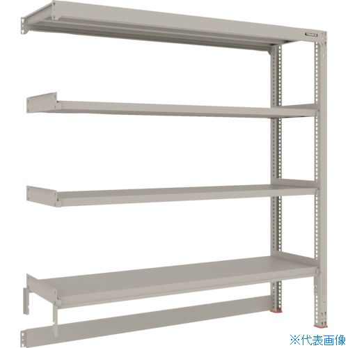 ■TRUSCO スチールラック M3型中量棚 台車天板収納型 W1800XD471XH1800 4段 連結 M3DB6654B(2719405)｜セミプロＤＩＹ店ファースト