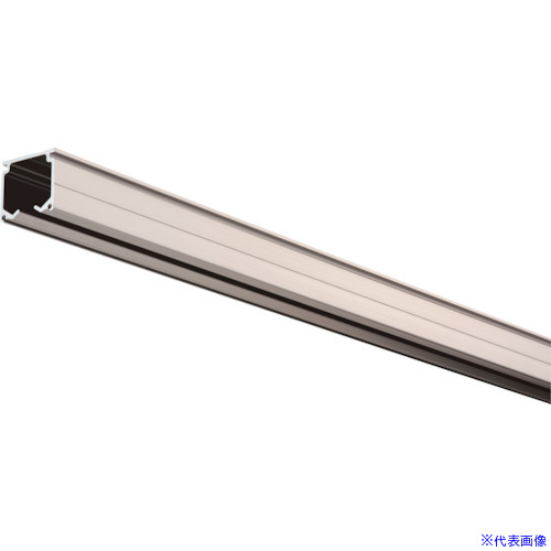 ■岡田 カーテンレール XGレール5.0m 29L50AS(2864748)[送料別途お見積り][法人限定][外直送]