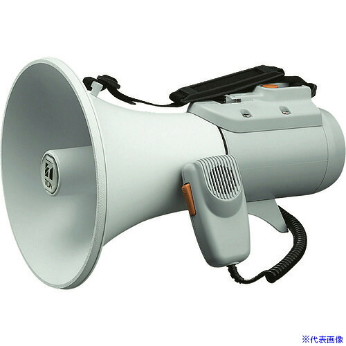 ■TOA 中型ショルダー型メガホン ホイッスル音付き ER2115W(2904594)|セミプロDIY店ファースト