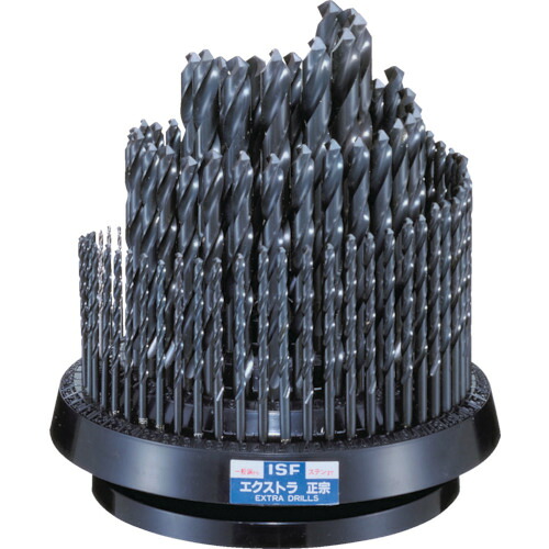 ■ISF エクストラ正宗ドリル 100本組セット(回転台付き) EXD100RS(3022625)｜セミプロＤＩＹ店ファースト