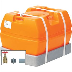 ■SUIKO スカット200 オレンジ ドレンバルブセット(40A)付 SKT200VALVESET40A(3146978)[法人限定][外直送元]