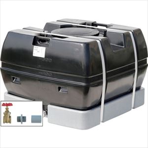 ■SUIKO スカット600 黒 ドレンバルブセット(40A)付 SKT600BKVALVESET40A(3146979)[法人限定][外直送元]