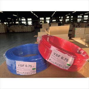 ■KHD VSF0.75 緑 200m VSF0.75SQ10200M(3237213)[送料別途お見積り][法人限定][掲外取寄]｜セミプロＤＩＹ店ファースト