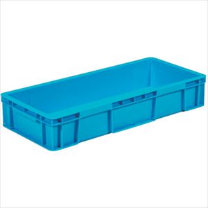 ■サンコー ボックス型コンテナー 203035 サンボックス#30－2 ライトブルー SK302BLL(3244474)[送料別途お見積り][法人限定][外直送]
