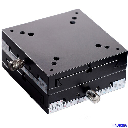 ■ミラック スライド操作式アリ溝ステージ XYMAシリーズ XY軸 正方形タイプ XYMA60 XYMA60(3259519)[送料別途お見積り][法人限定][外直送]｜セミプロＤＩＹ店ファースト