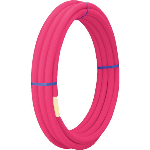 ■TBC 保温付架橋ポリエチレン管ピンク13mm×60M HC13HON5P60MMAKI(3281191)[送料別途お見積り][法人限定]