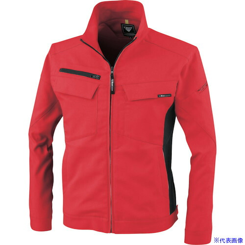 ■XEBEC 長袖ブルゾン1500－71－L レッド 150071L(3350938)