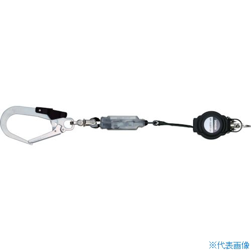 ■JEFCOM 胴ベルト用巻取式ランヤード WP150BFFLK(3369745)｜セミプロＤＩＹ店ファースト