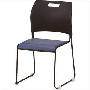 ■TOKIO スタッキングチェア ブルー NSCB50LBL(3380269)[送料別途見積り][法人・事業所限定][外直送]｜セミプロＤＩＹ店ファースト