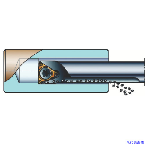 ■SANDVIK コロターン107 ポジチップ用ボーリングバイト(210) A08HSTUCL06GR(3390926)[送料別途お見積り][法人限定][掲外取寄]｜セミプロＤＩＹ店ファースト