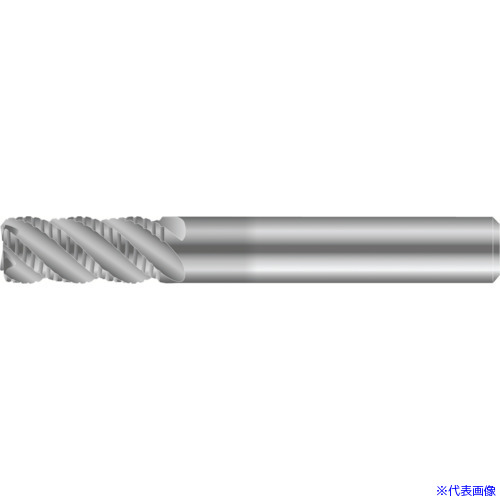 ■京セラ ラフィングエンドミル ニック切れ刃 ミディアム 4/6RFSM 刃径12mm 刃長26mm 全長83mm シャンク径12mm 4RFSM12026012(3398650)[送料別途お見積り][法人限定][掲外取寄]